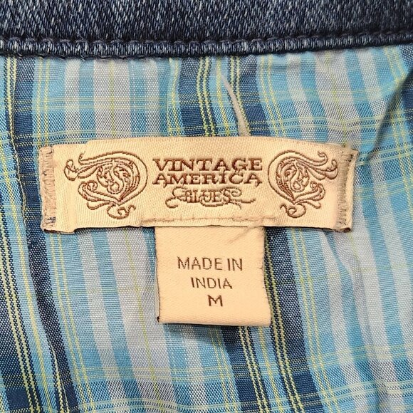 Vintage America Blues Denim Jacket Pockets Western Outdoor Cowboy Farm
Lot L - Picture 4 of 7